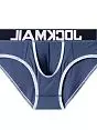 Шелковистые брифы анатомического кроя темно-синего цвета JOCKMAIL RTJM2041-16